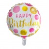 Happy Birthday Balloon (spotted) - 18 inch +$6.90