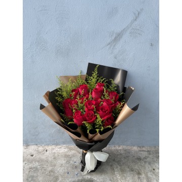 21 Red Roses - Rosy | Floral Bouquet