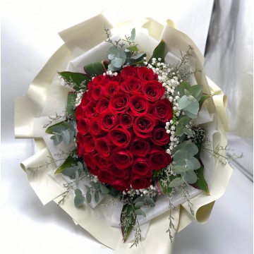 40 Red Roses - Passion | Floral Bouquet